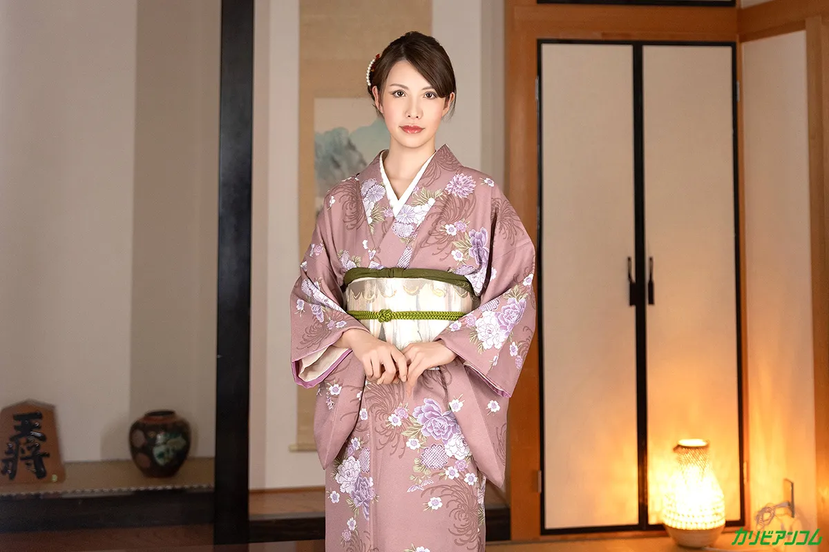 和装の上山奈々をヤル！-1