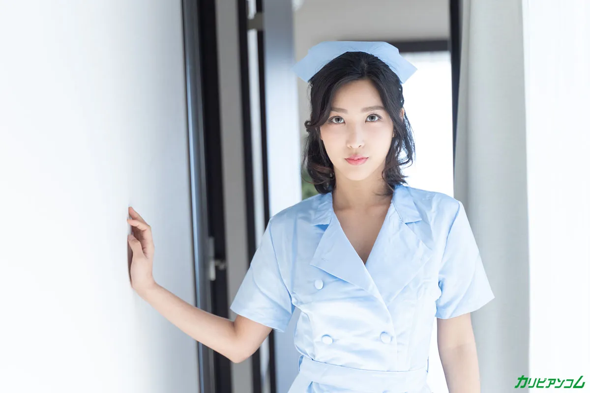 [VR] 忙しくて疲れている時に性欲が高まる彼女にナース服のまま帰宅してもらいました-2