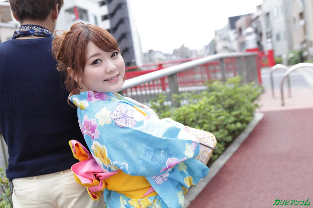 サマーヌード 〜浴衣姿の茉莉とイチャイチャファック 思い出の夏セックス〜-2