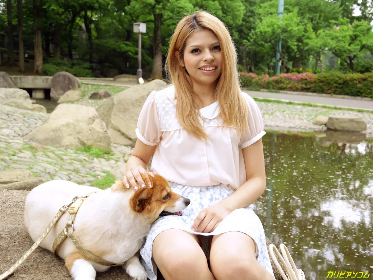 かわいいワンコを連れてナンパに出かけよう-5