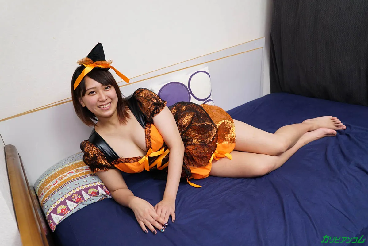 デリヘル嬢がノリノリのハロウィンコスで現れたのでとことんハメてやった！-2