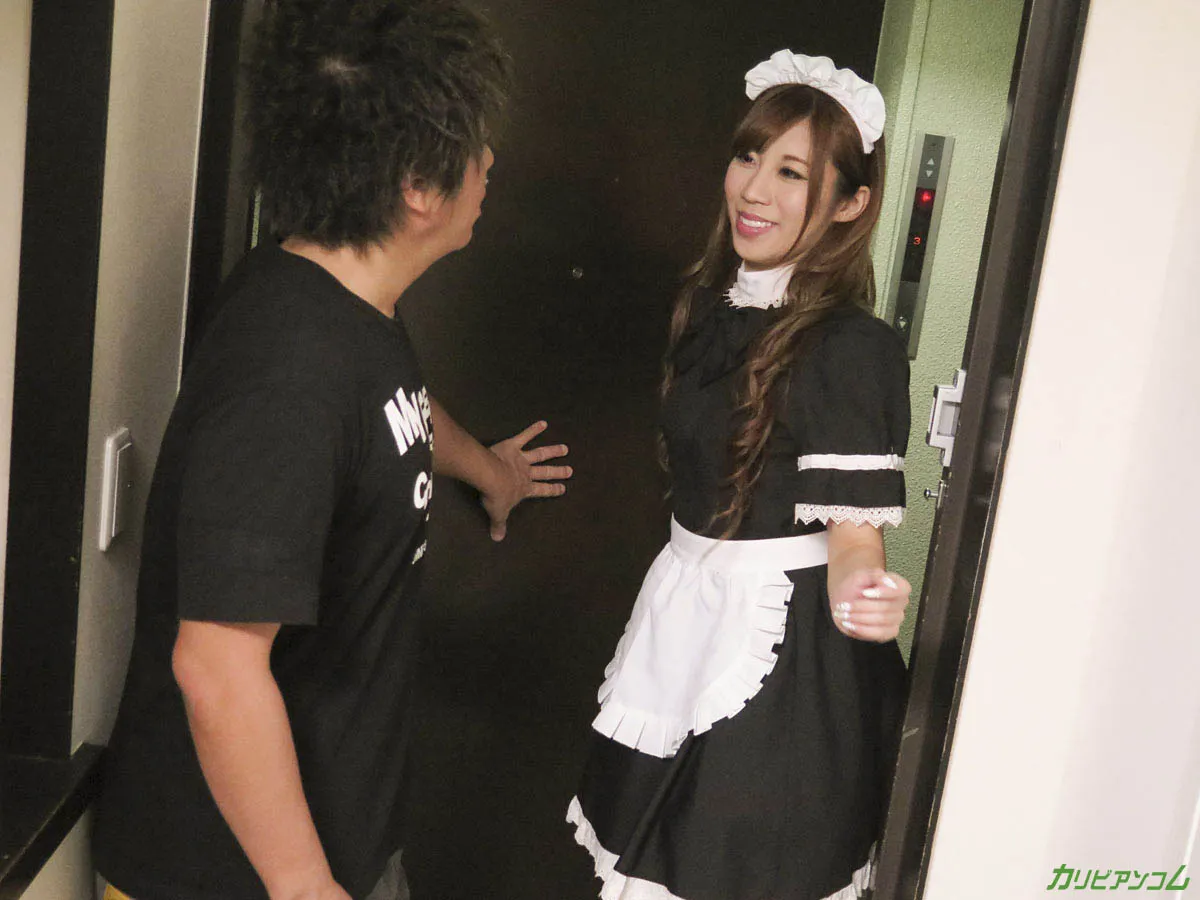 即尺ご奉仕メイド 〜ご主人様のおちんぽを掃除させて下さい〜-5