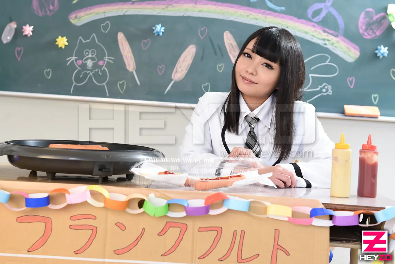 文化祭前夜の大乱交～熱いジャンボフランクが欲しいの～-1