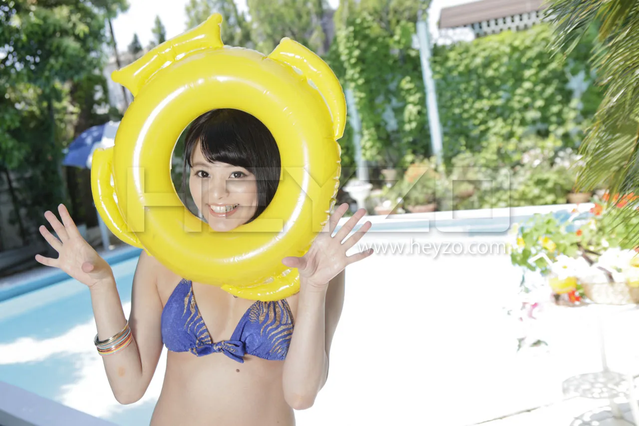 天然美少女と真夏の水着SEX!-2