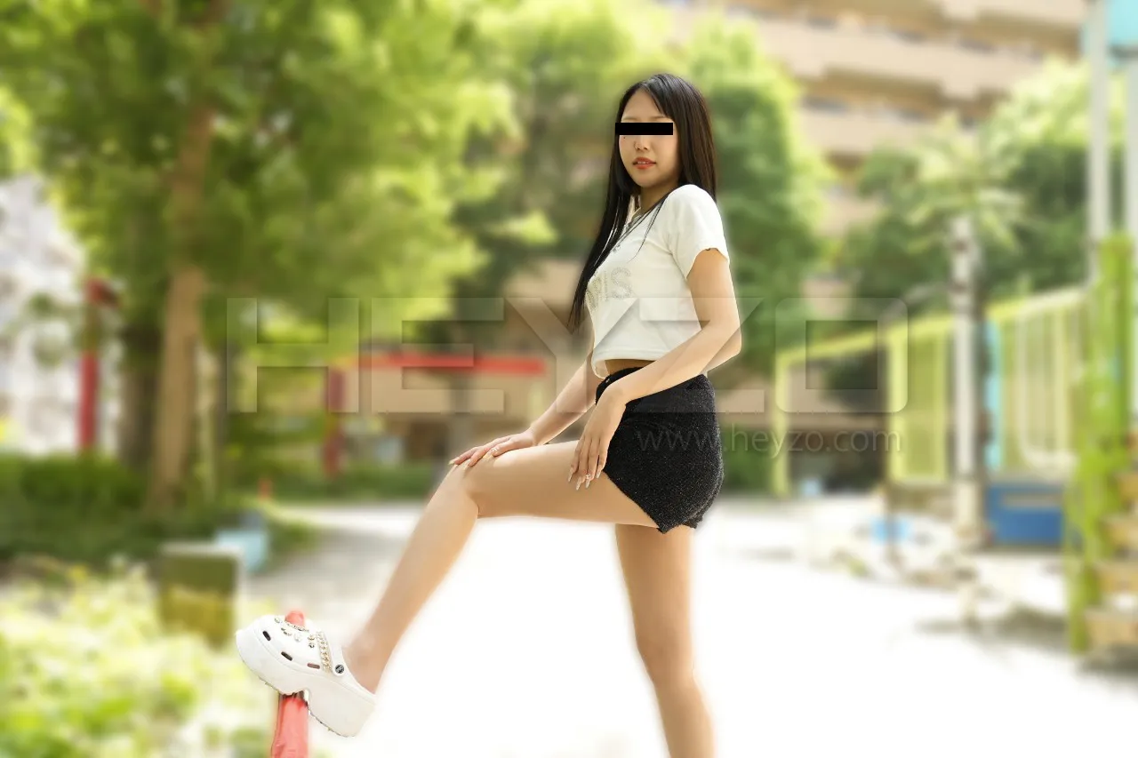 風俗面接で高身長黒髪ギャルを生ハメ！-3