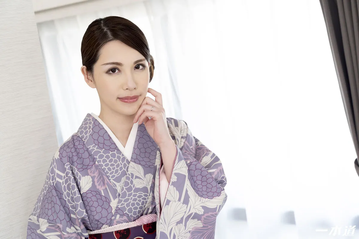 まんチラの誘惑 〜和服姿のヤバい近所の奥さん〜-2