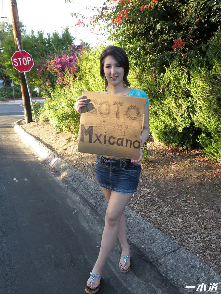 美人ハーフとヒッチハイクの旅-2