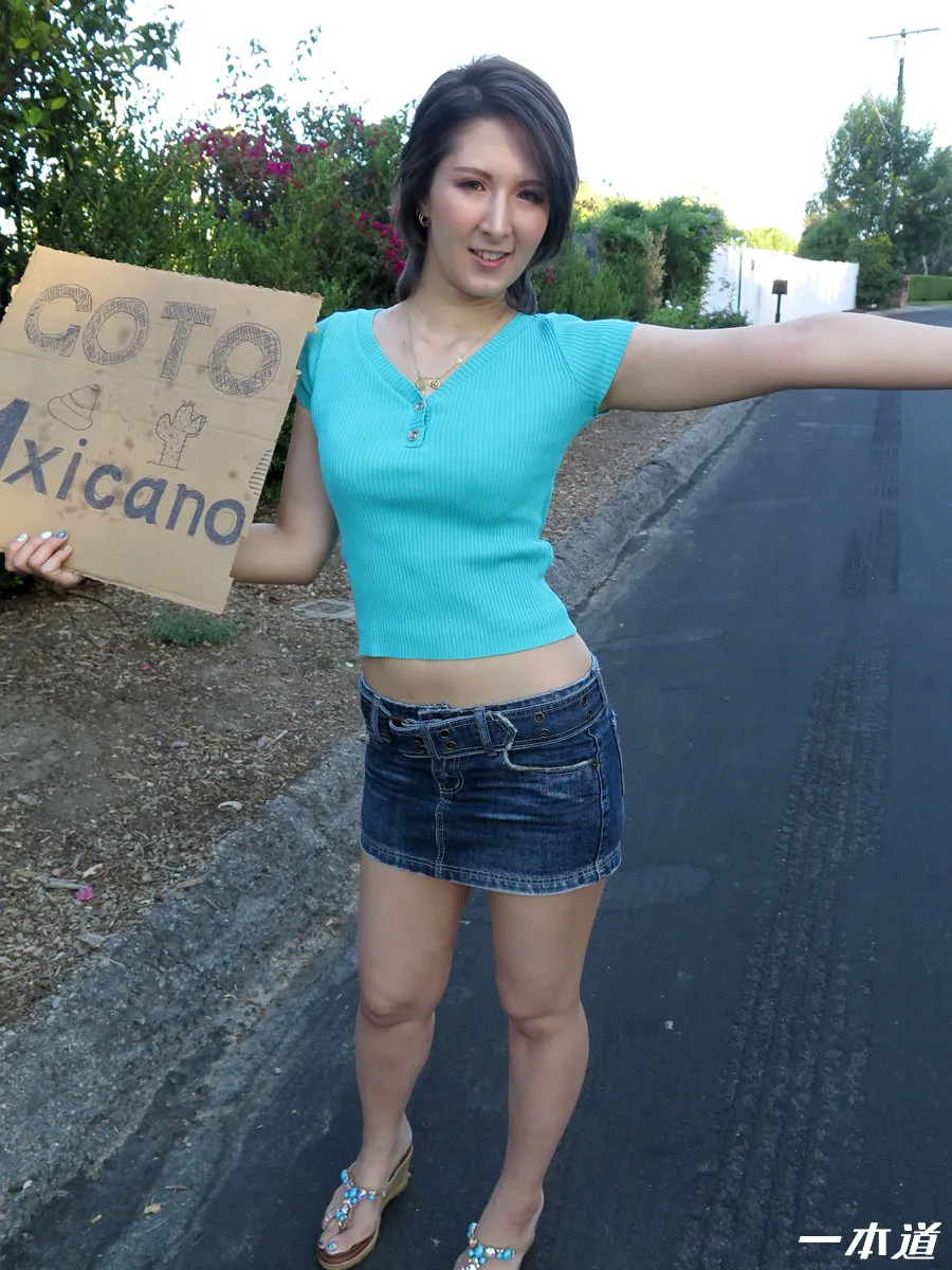 美人ハーフとヒッチハイクの旅-3