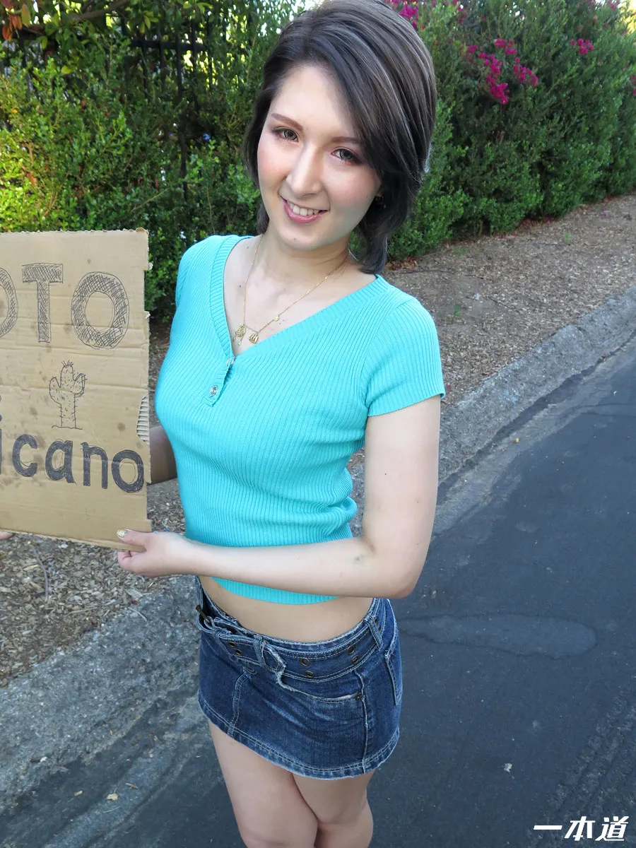 美人ハーフとヒッチハイクの旅-5