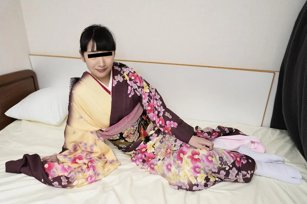 イキまくり振袖軟巨乳娘-2