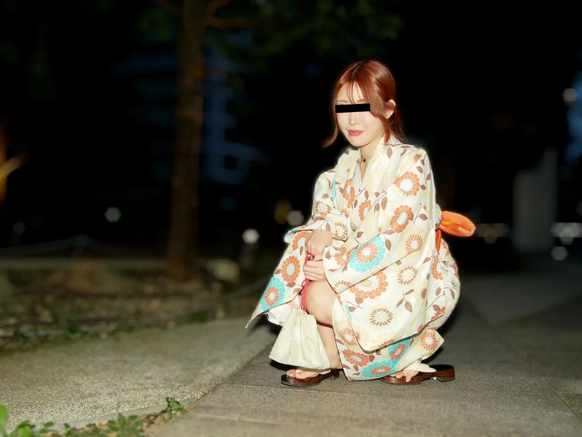 生中出しを賭けた野球拳ゲーム！ ~浴衣美女と生中セックス！~-1