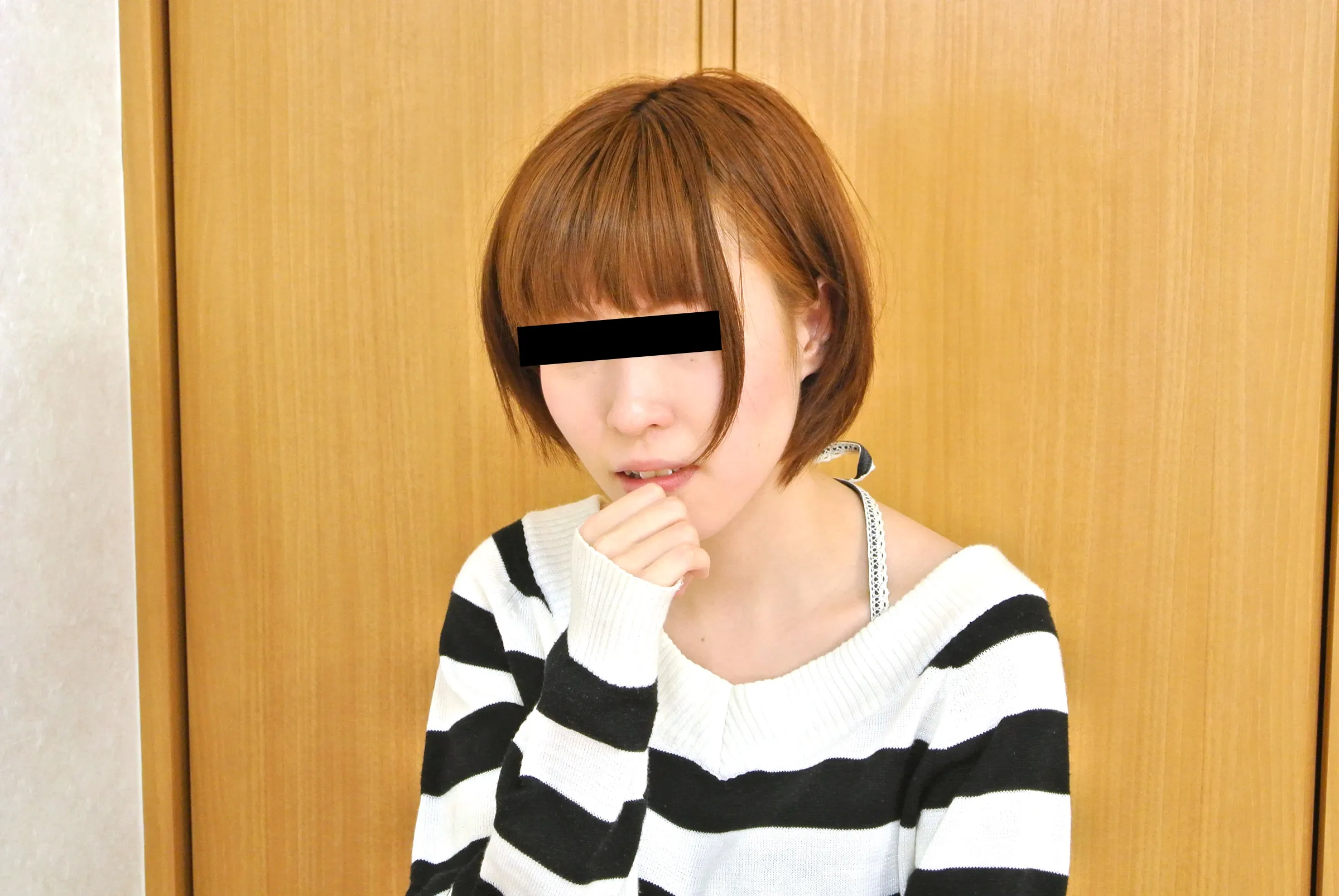 素人AV面接 ～フェラだけの約束だったけど気持ち良くなってきちゃったから挿れてください～-1