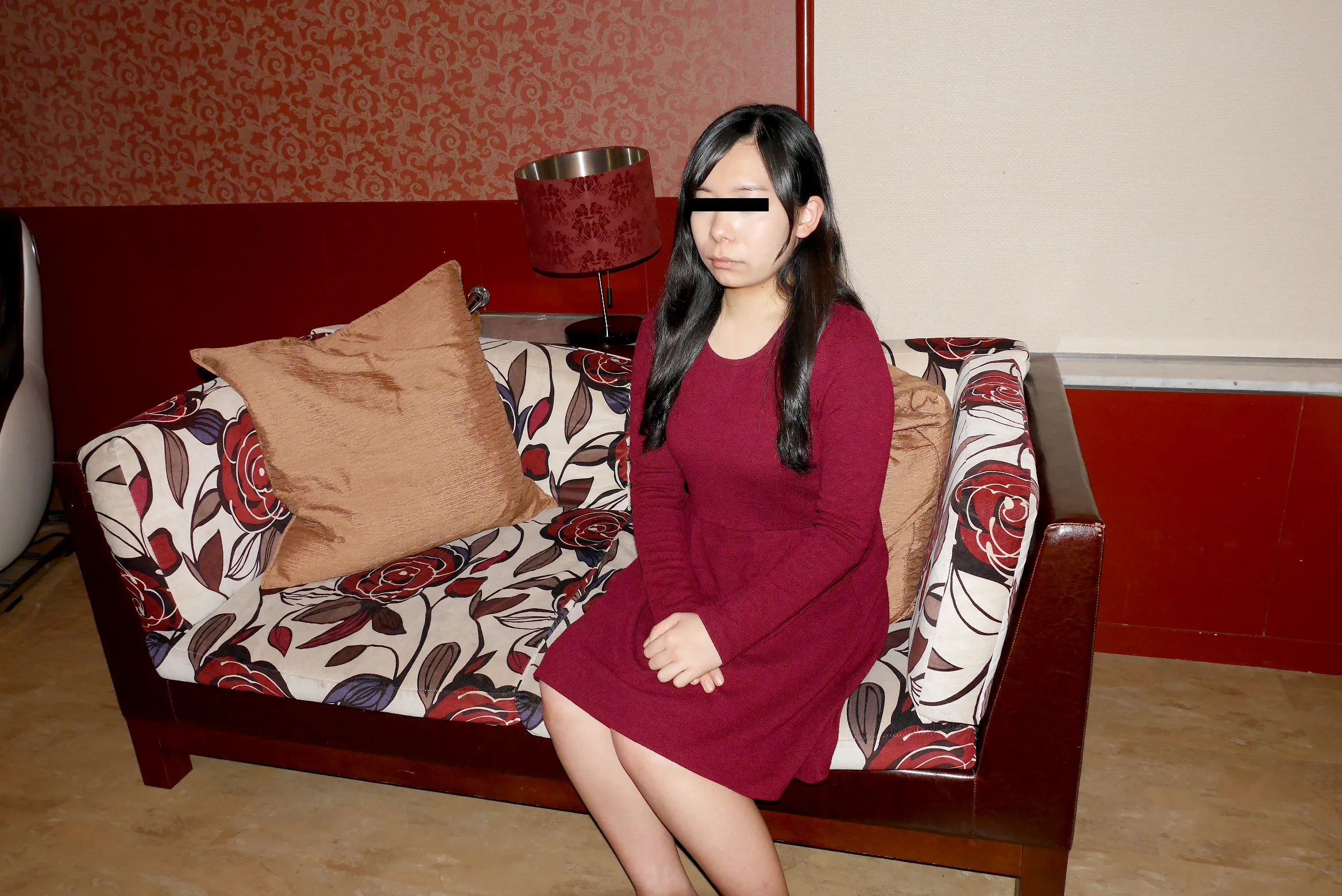 Fカップの美巨乳娘を拘束ファック-3