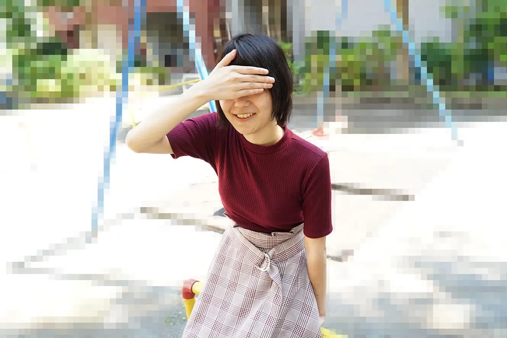 奇跡のド変態娘を発見-2