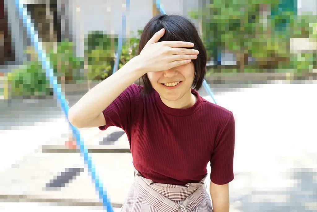 奇跡のド変態娘を発見-3