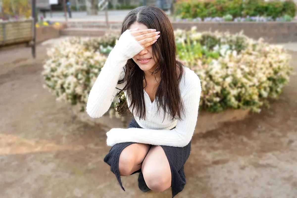 全身リップでご奉仕するハーフモデル-2