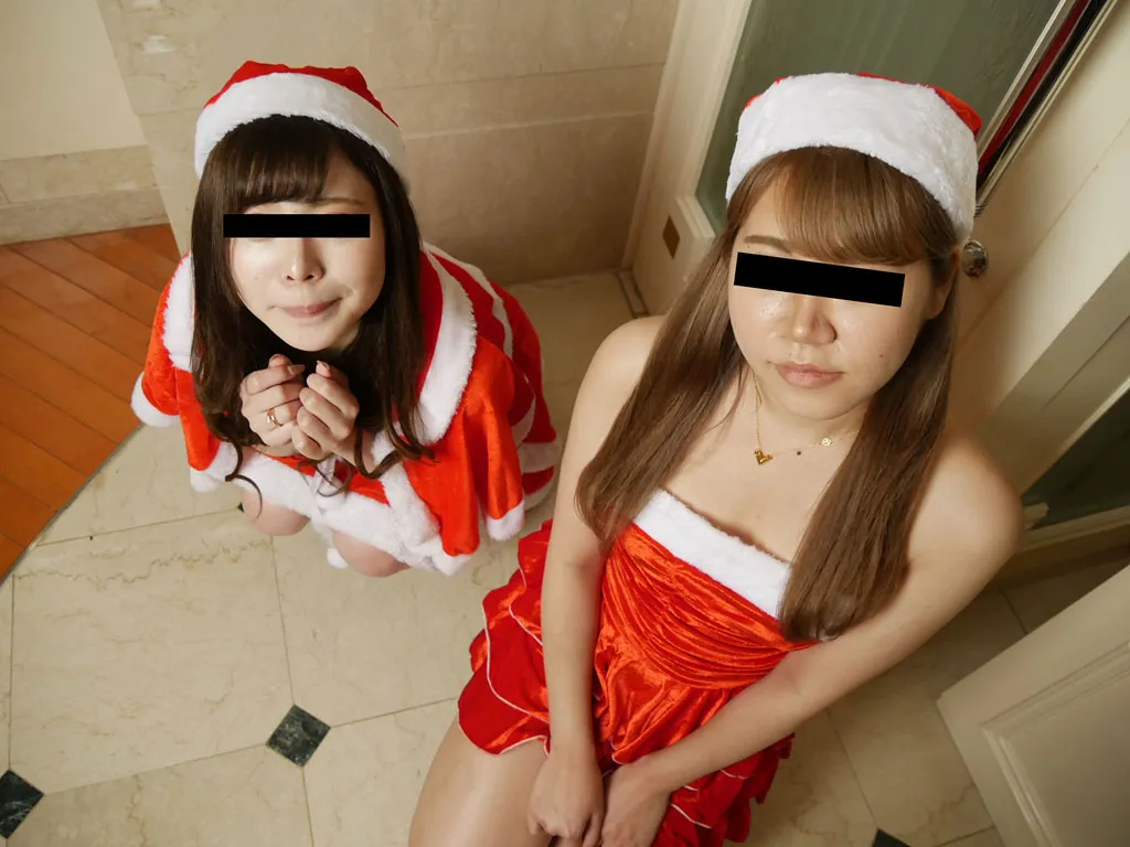 おんな友達といっしょ ～最強可愛いエロサンタ2人と過ごす忘れられない聖夜にしちゃお～-3